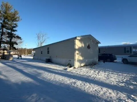 a house view with a outdoor space