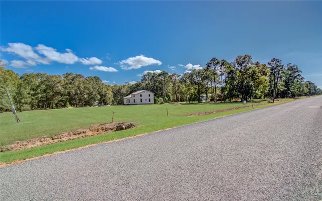 a view of a golf course with a play ground