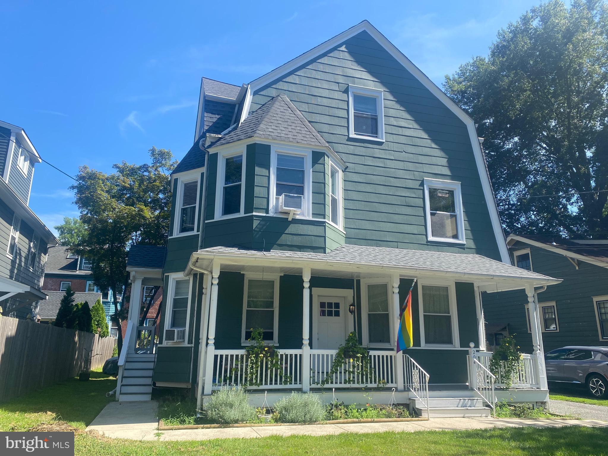 204 West Redman Avenue Haddonfield, NJ 08033 - Photo 1 of 19 a front view of a house with a yard