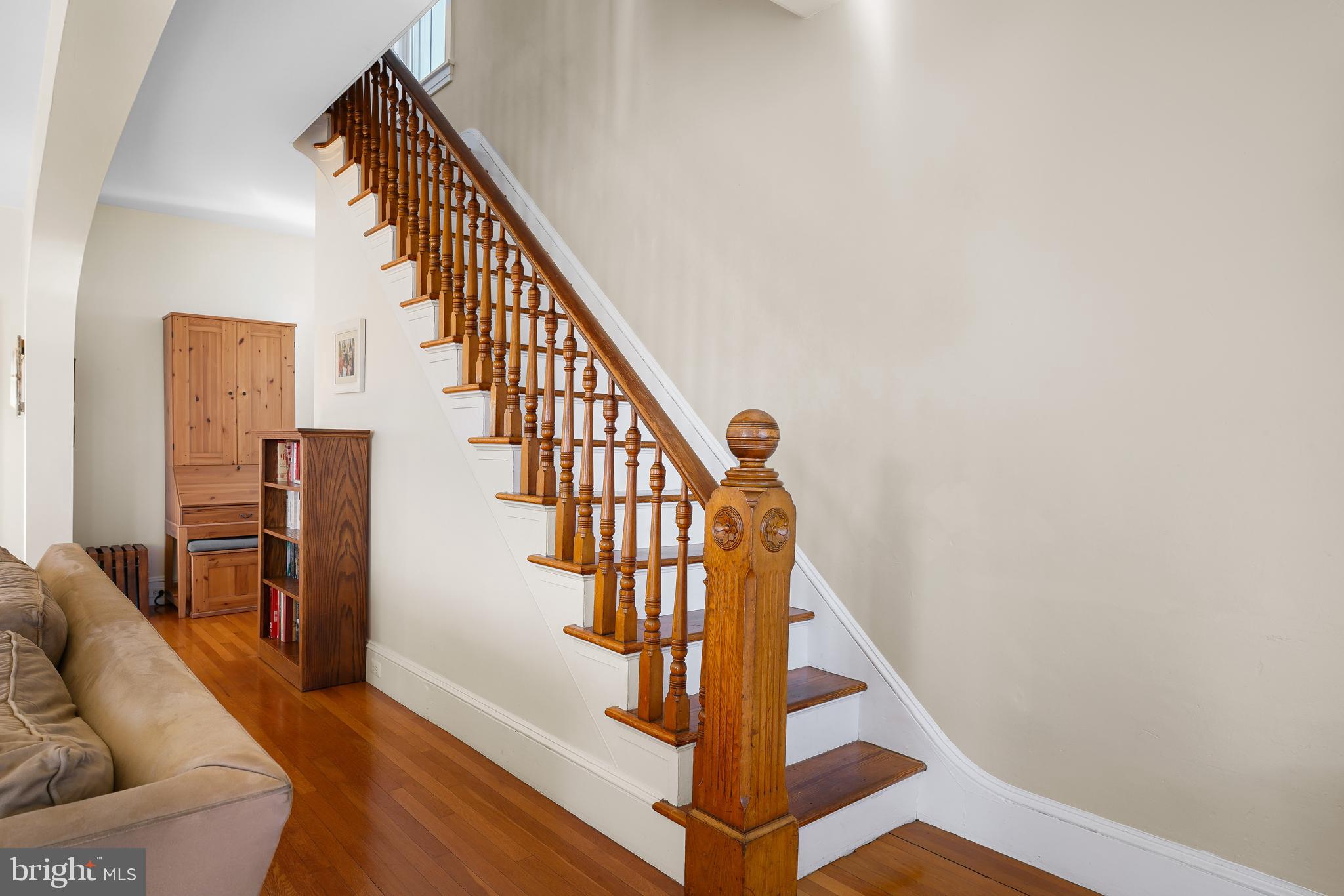 10 North Walnut Street Rising Sun, MD 21911 - Photo 11 of 32 Stairway in living room