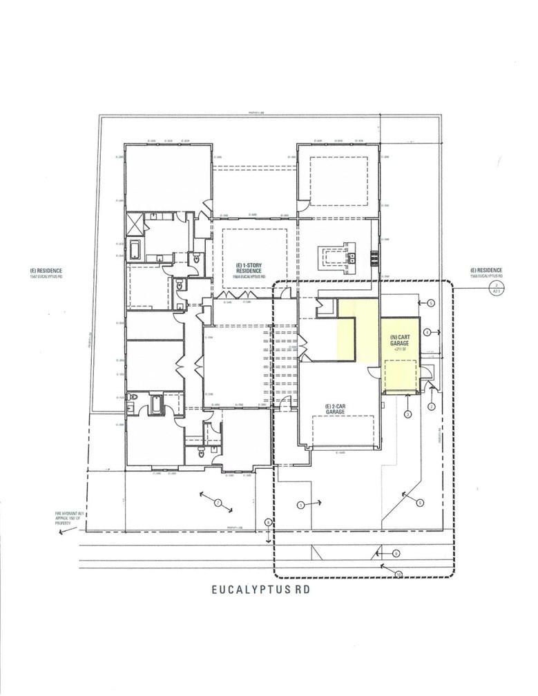 1564 Eucalyptus Road Nipomo, CA 93444 - Photo 46 of 46 Floorplan w/ addition