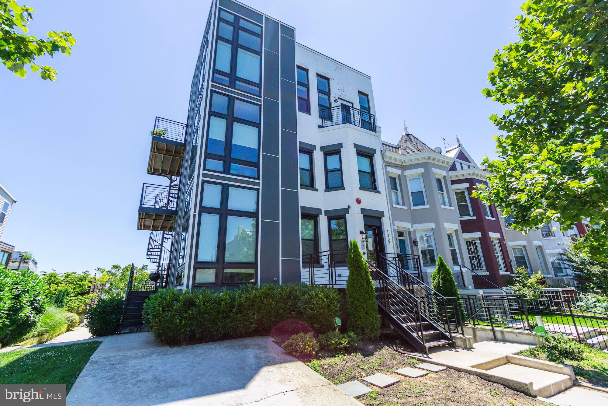 1352 Quincy Street Northwest, Unit 1 Washington, DC 20011 - Photo 1 of 26 front view of a building