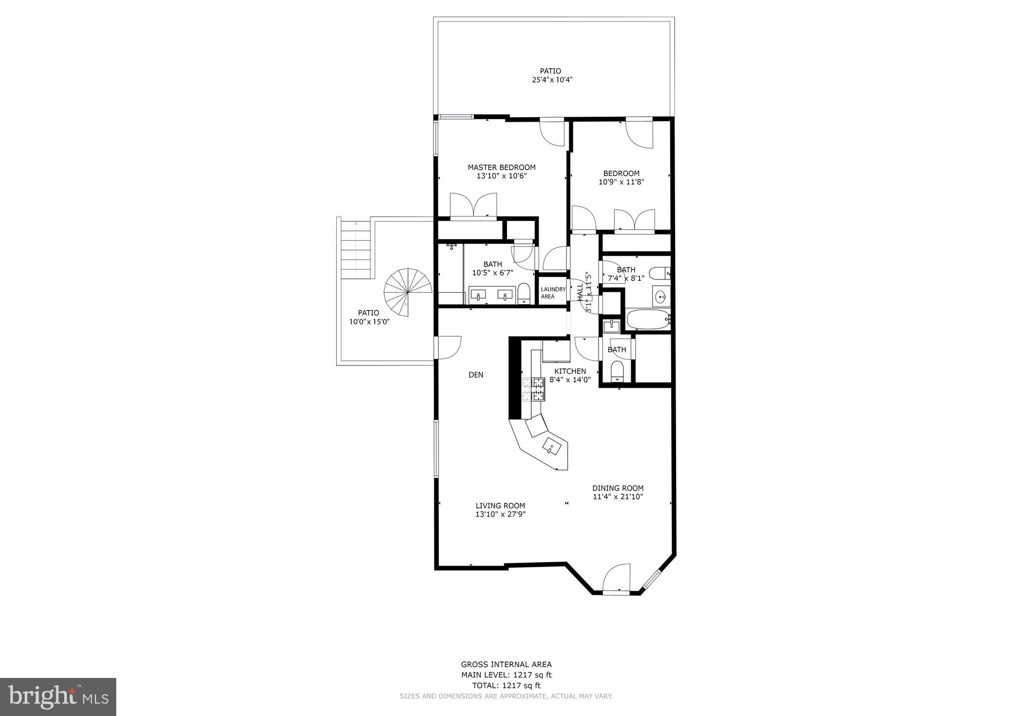 1352 Quincy Street Northwest, Unit 1 Washington, DC 20011 - Photo 26 of 26 a picture of a room with a floor plan