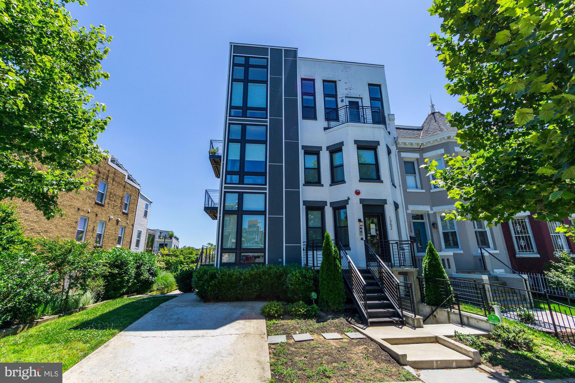 1352 Quincy Street Northwest, Unit 1 Washington, DC 20011 - Photo 24 of 26 front view of a building