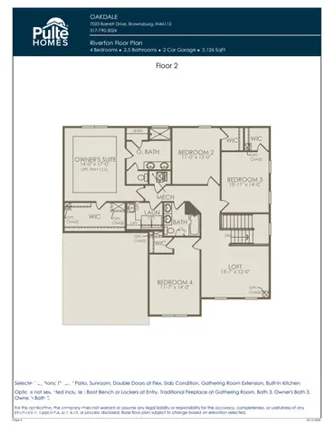 $494,000 | 7242 Barrett Drive, Brownsburg, IN 46112