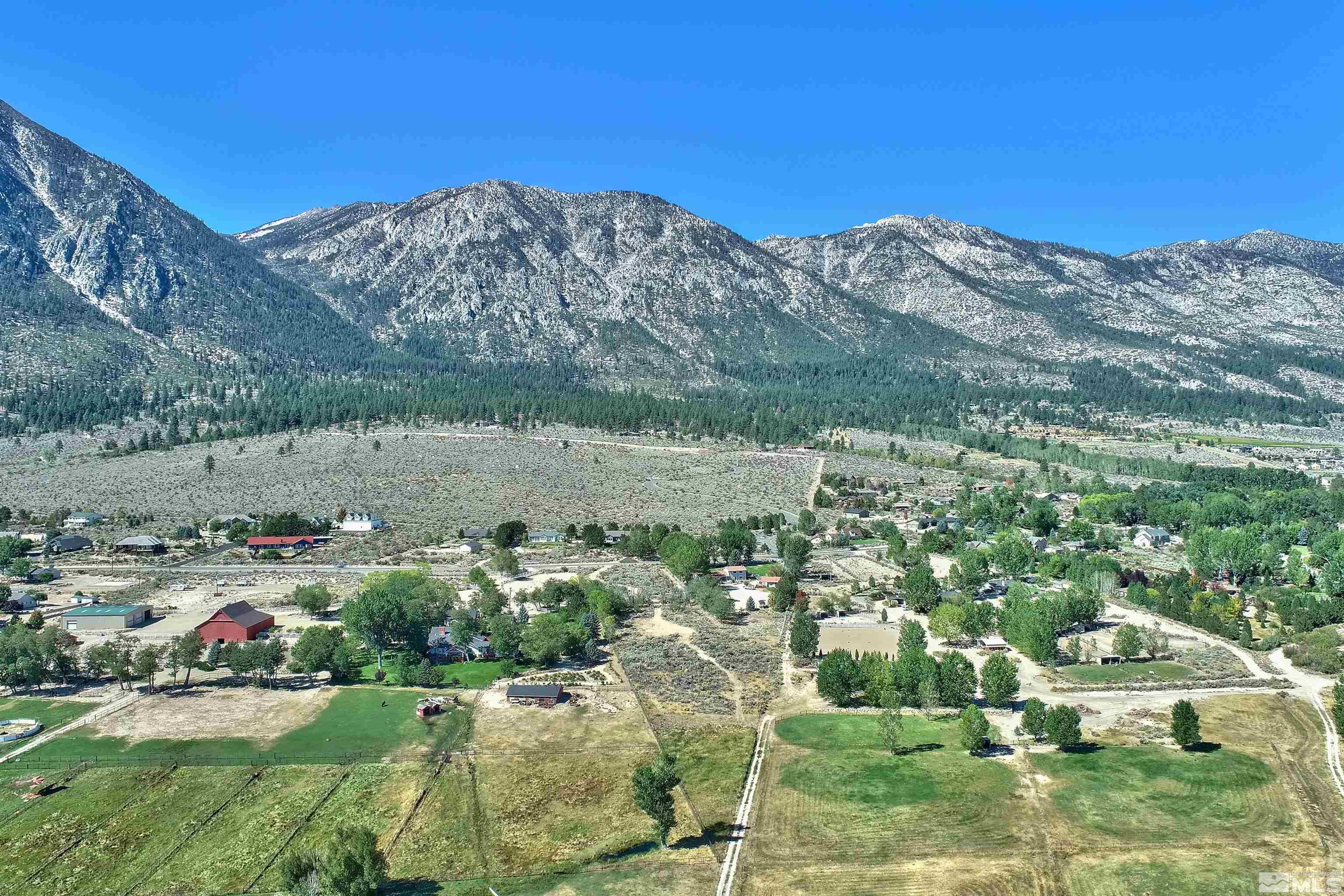 791 Foothill Road Gardnerville, NV 89460 - Photo 4 of 17 an aerial view of mountain with outdoor space