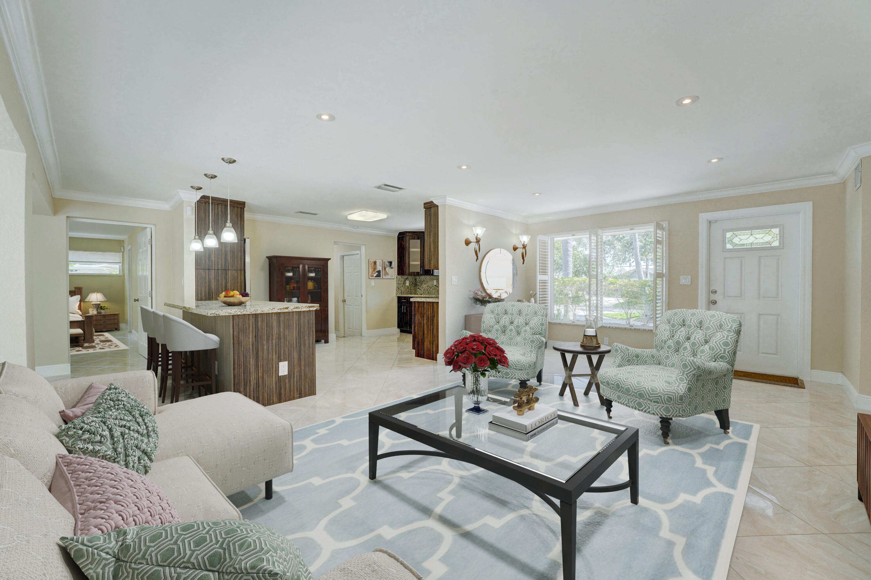 2220 Northeast 41st Street Lighthouse Point, FL 33064 - Photo 6 of 27 6 Living Room