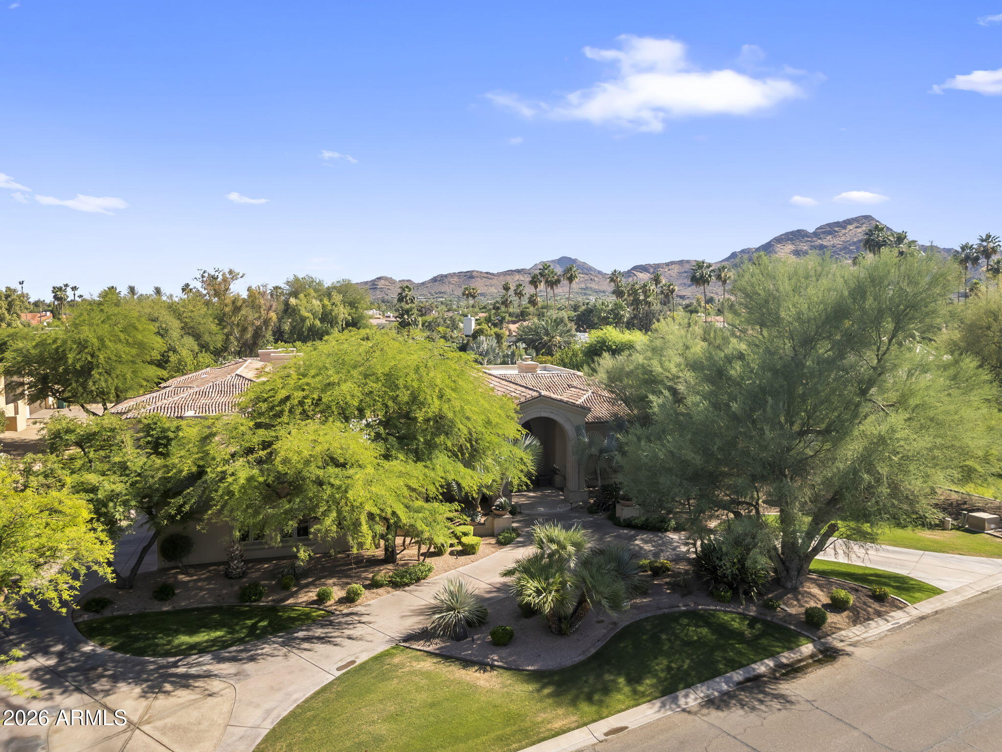 6427 East Horseshoe Road Paradise Valley, AZ 85253 - Photo 74 of 93 Aerial Views