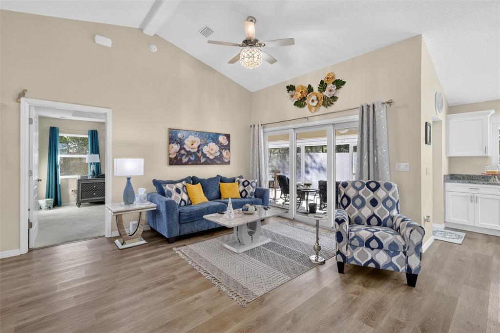 18168 Southwest 65th Loop Dunnellon, FL 34432 - Photo 8 of 26 a living room with furniture and a large window with outer view