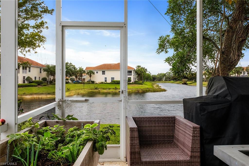 1064 Hampton Circle Naples, FL 34105 - Photo 32 of 32 an outdoor view of garden with patio