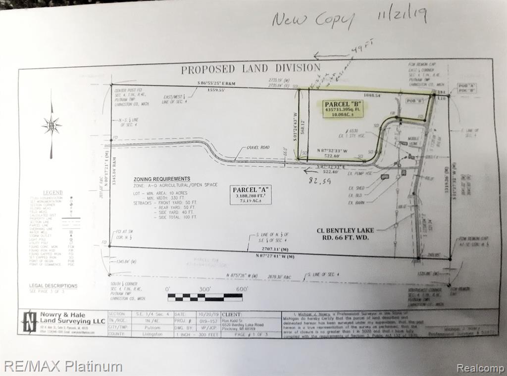 Vl Bentley Lake Road Pinckney, MI 48169 - Photo 1 of 2
