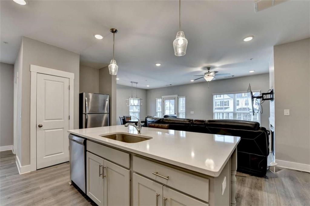 1714 Prospect Way Conyers, GA 30094 - Photo 12 of 35 a large kitchen with a large counter space