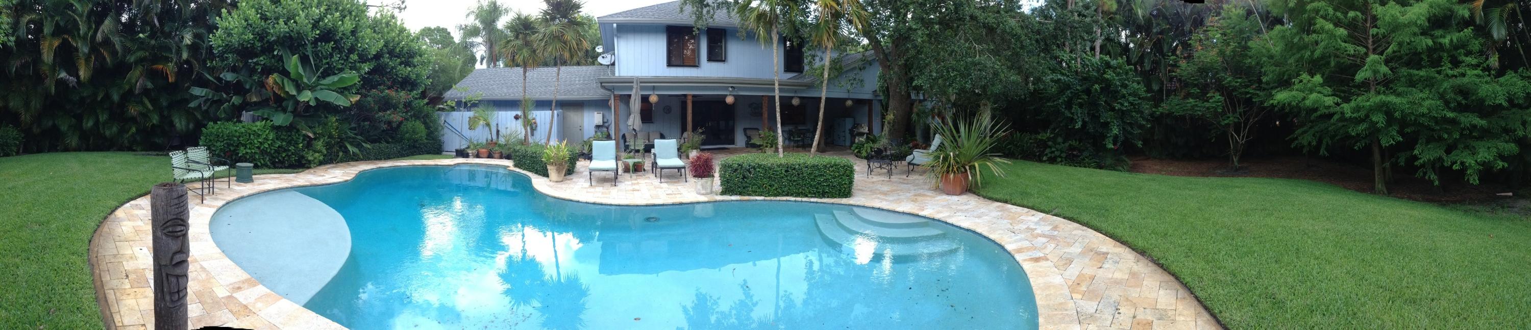 5378 Pennock Point Road Jupiter, FL 33458 - Photo 51 of 59 pool with shallow swim out