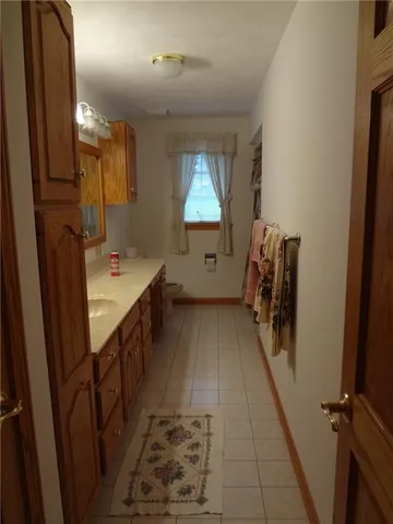 a view of a kitchen with a sink