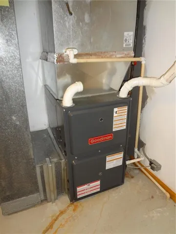 a view of closet with window