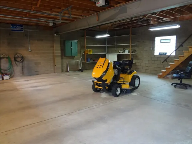 a view of a livingroom with furniture and window