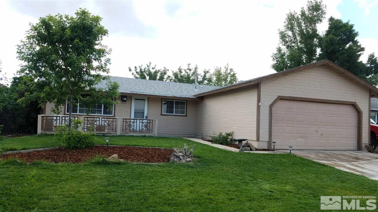 565 Yellow Jacket Road Dayton, NV 89403 - Photo 1 of 1 a view of a backyard with a garden