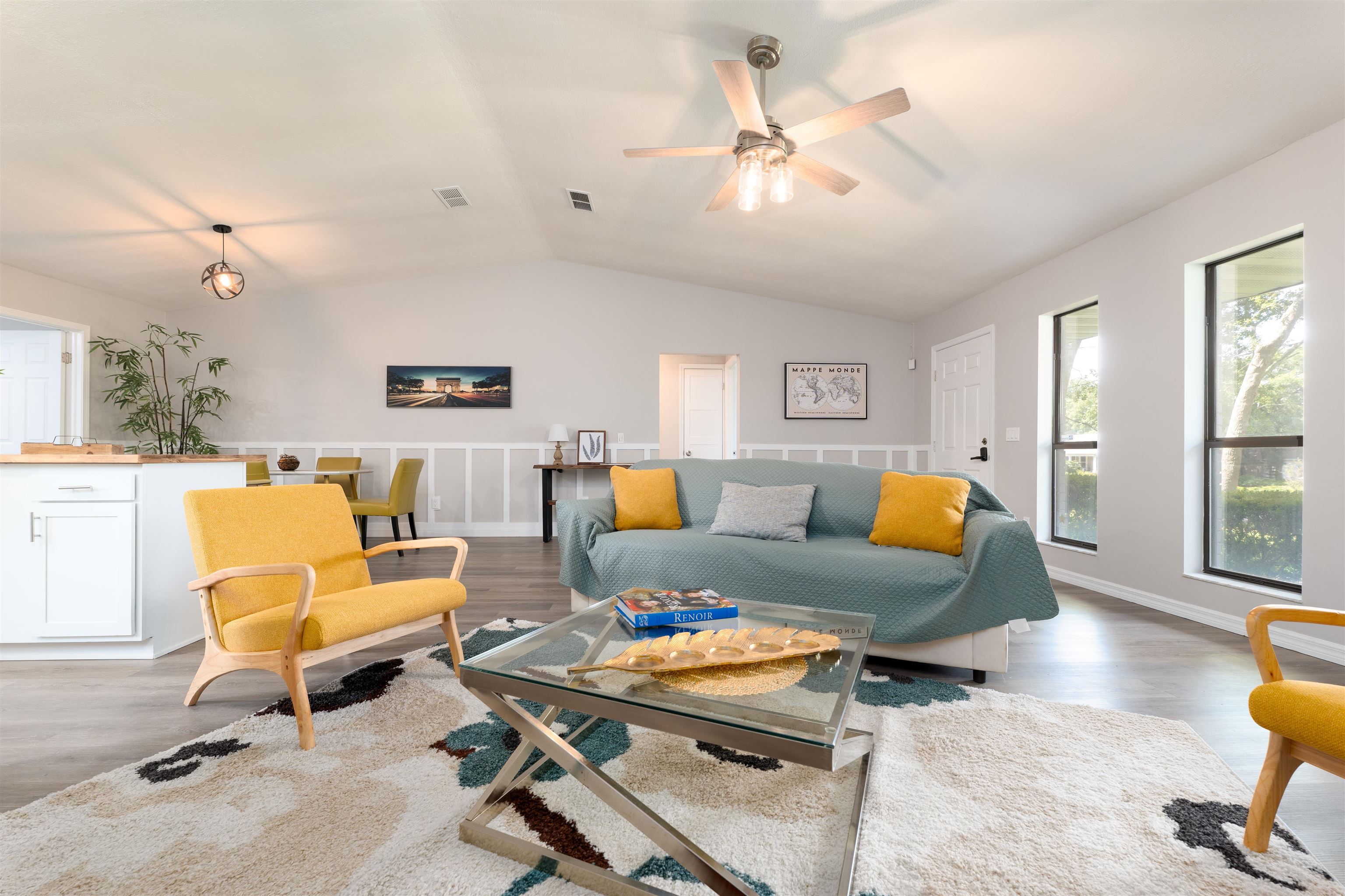 313 Cypress Road St. Augustine, FL 32086 - Photo 7 of 27 a living room with furniture and a large window