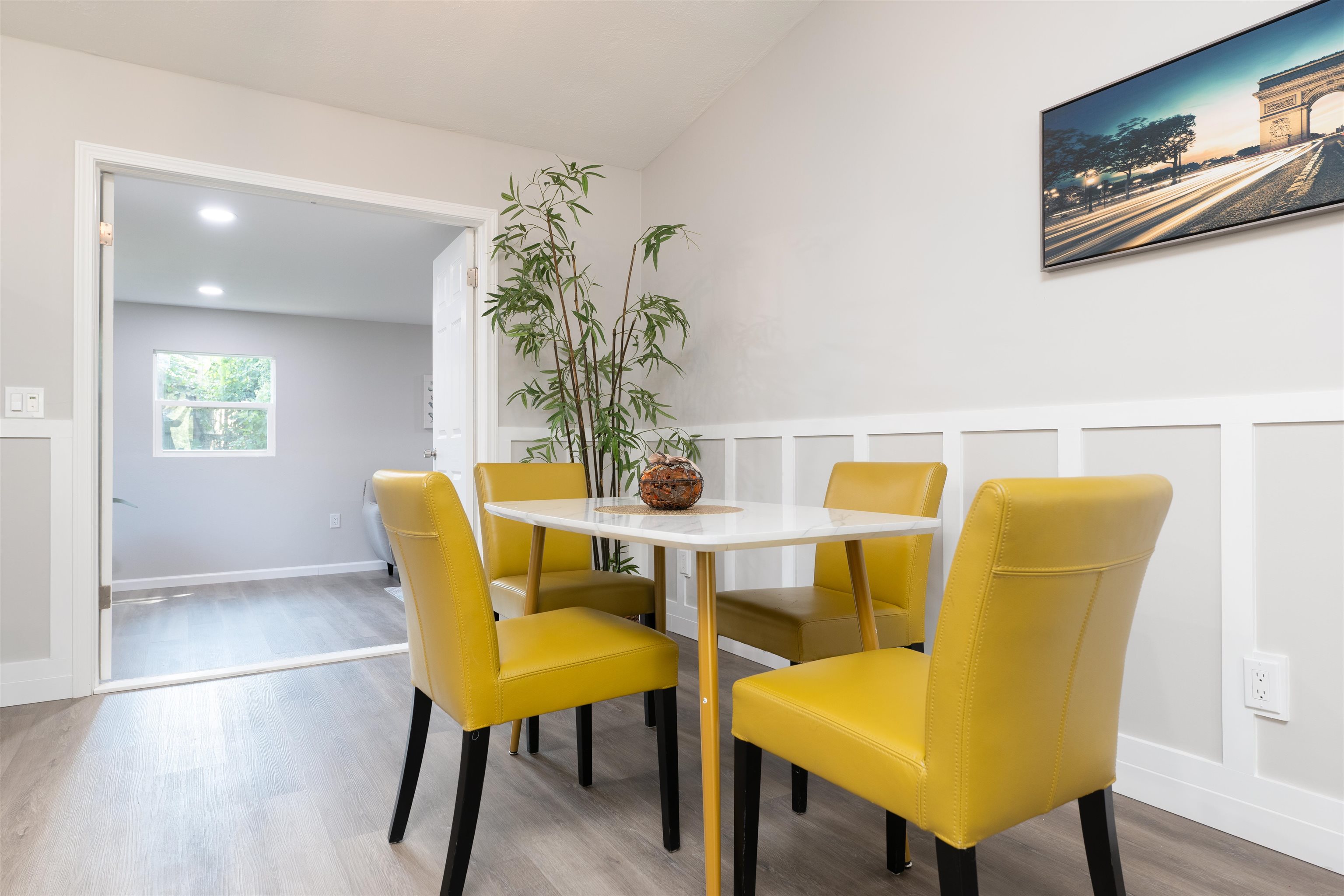 313 Cypress Road St. Augustine, FL 32086 - Photo 8 of 27 a view of a dining room with furniture and wooden floor