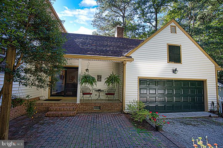 623 Douglas Road Salisbury, MD 21801 - Photo 42 of 64 Brick Patio plus porch area, door to den