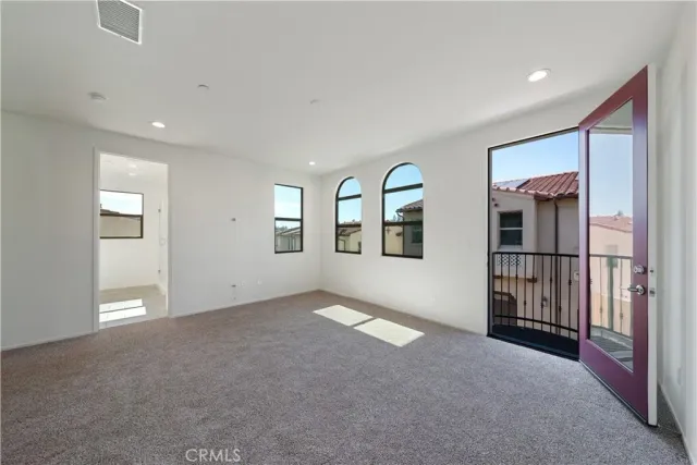 a view of a room with closet