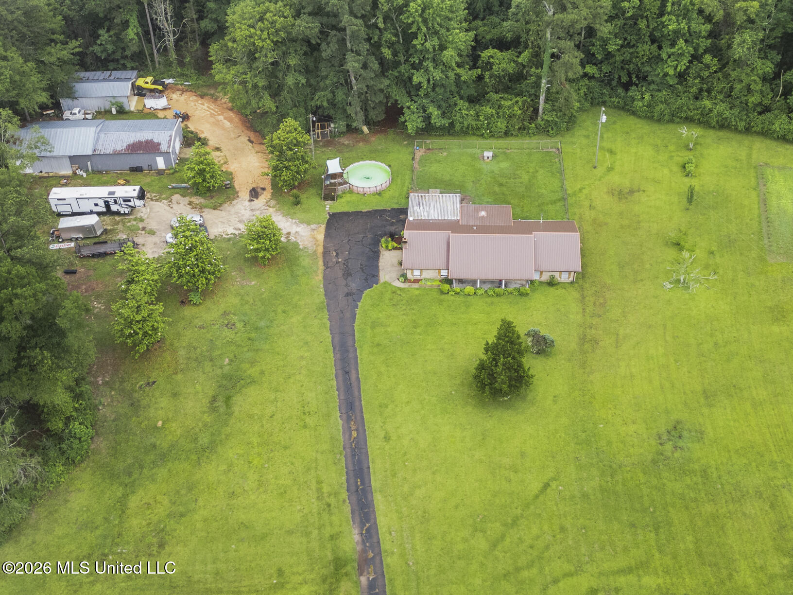 439 Poplar Springs Road Mendenhall, MS 39114 - Photo 14 of 41 Poplar Springs Drone-4