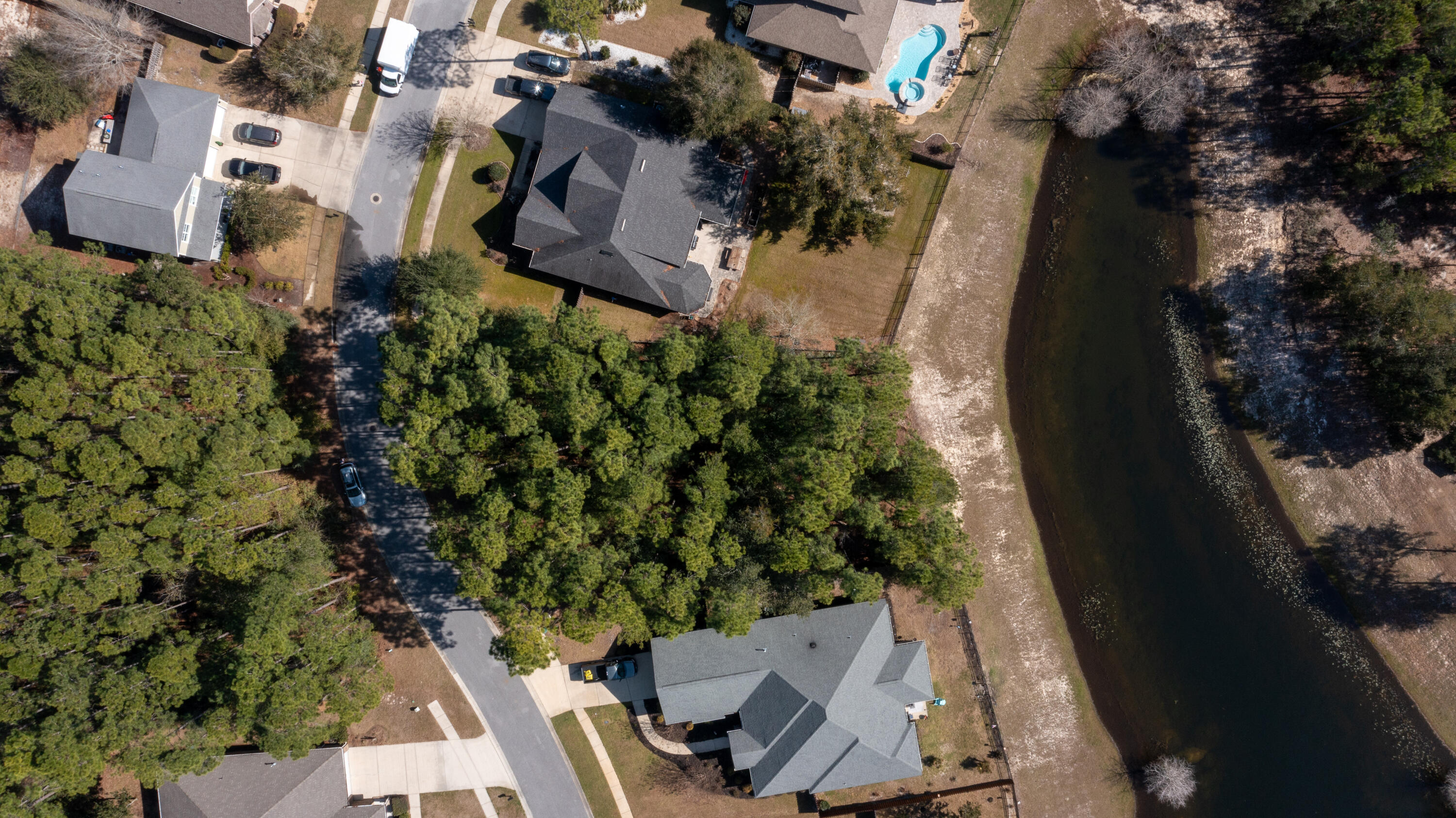 Lot 58 Concert Court Freeport, FL 32439 - Photo 14 of 37 an aerial view of a house with a yard