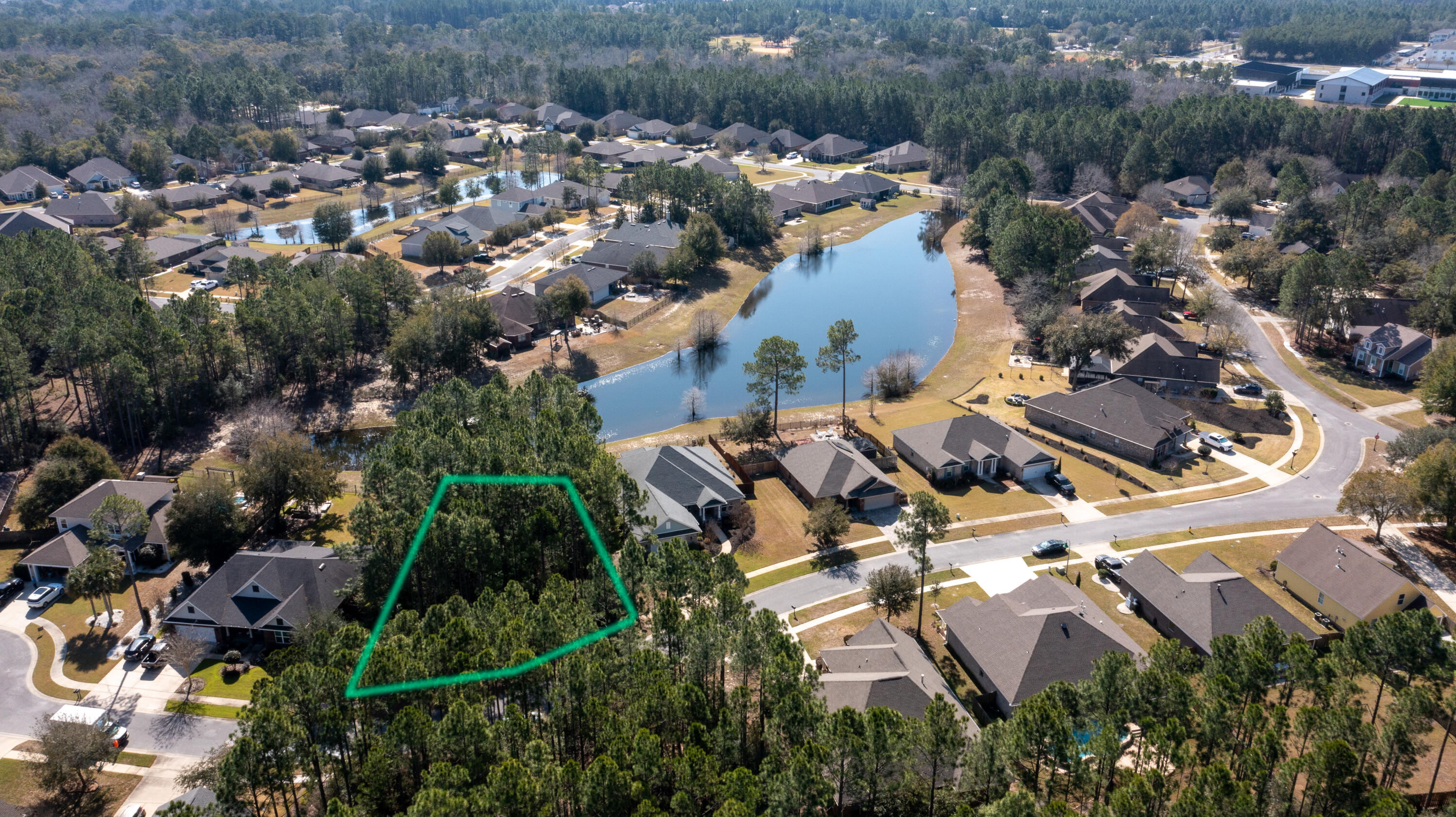 Lot 58 Concert Court Freeport, FL 32439 - Photo 2 of 37 an aerial view of residential houses with outdoor space