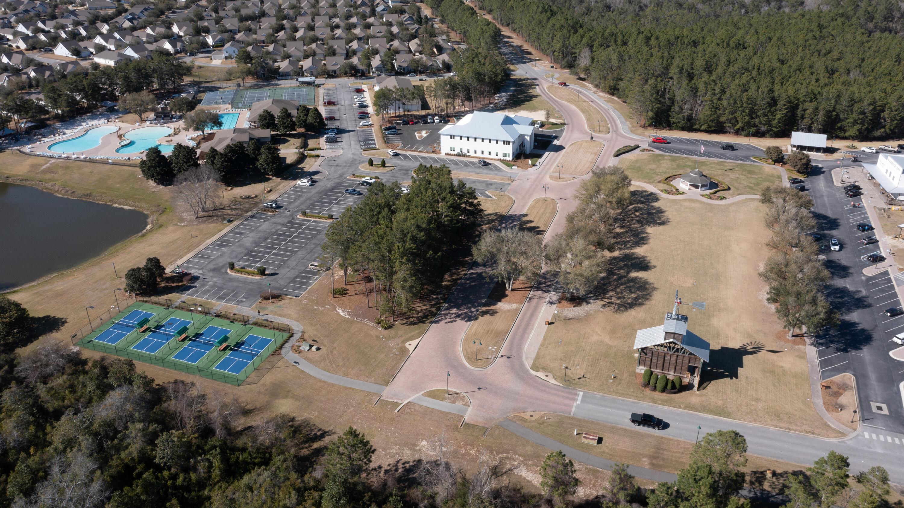 Lot 58 Concert Court Freeport, FL 32439 - Photo 30 of 37 an aerial view of residential houses with outdoor space