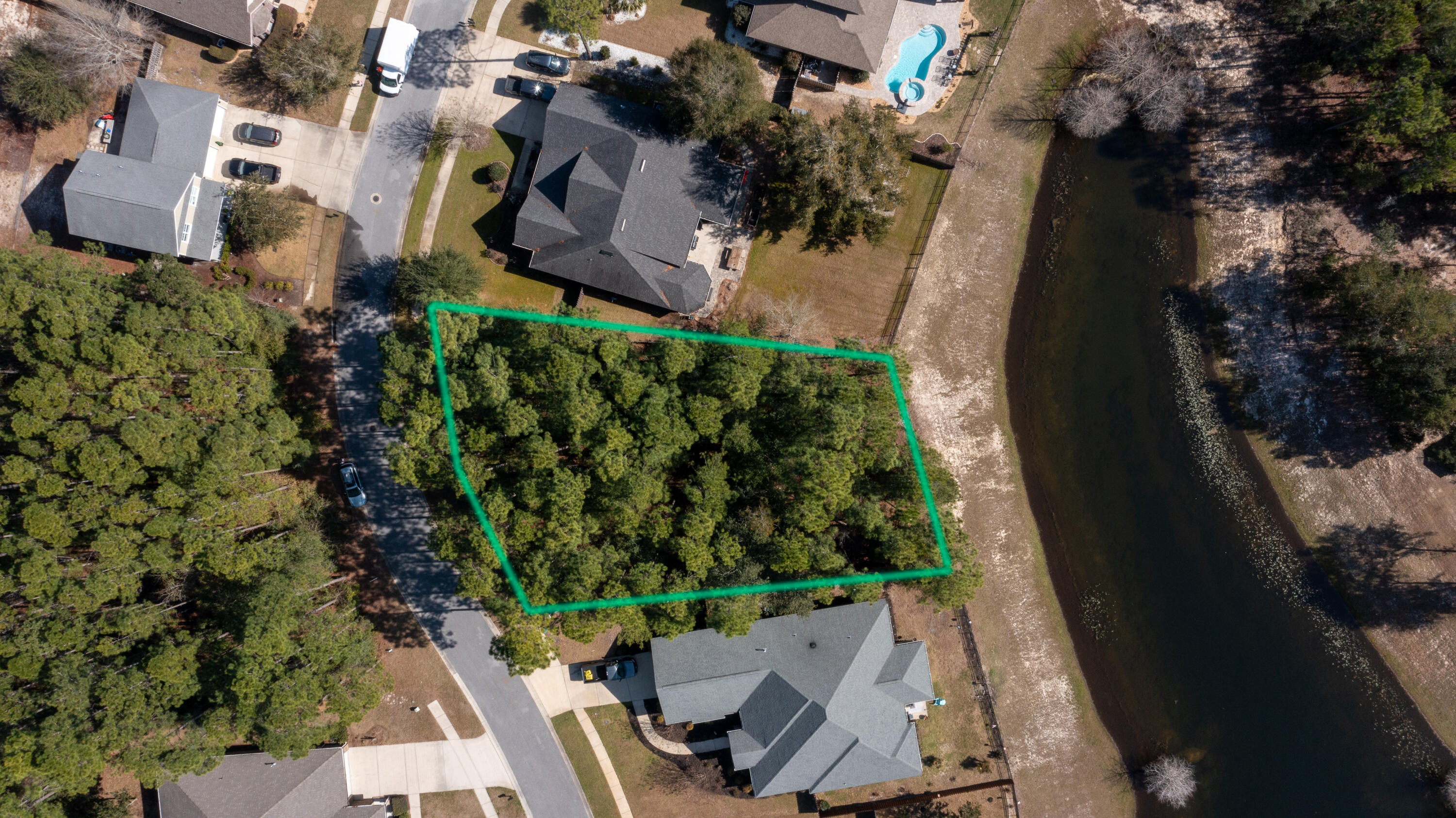 Lot 58 Concert Court Freeport, FL 32439 - Photo 6 of 37 an aerial view of a house with a yard