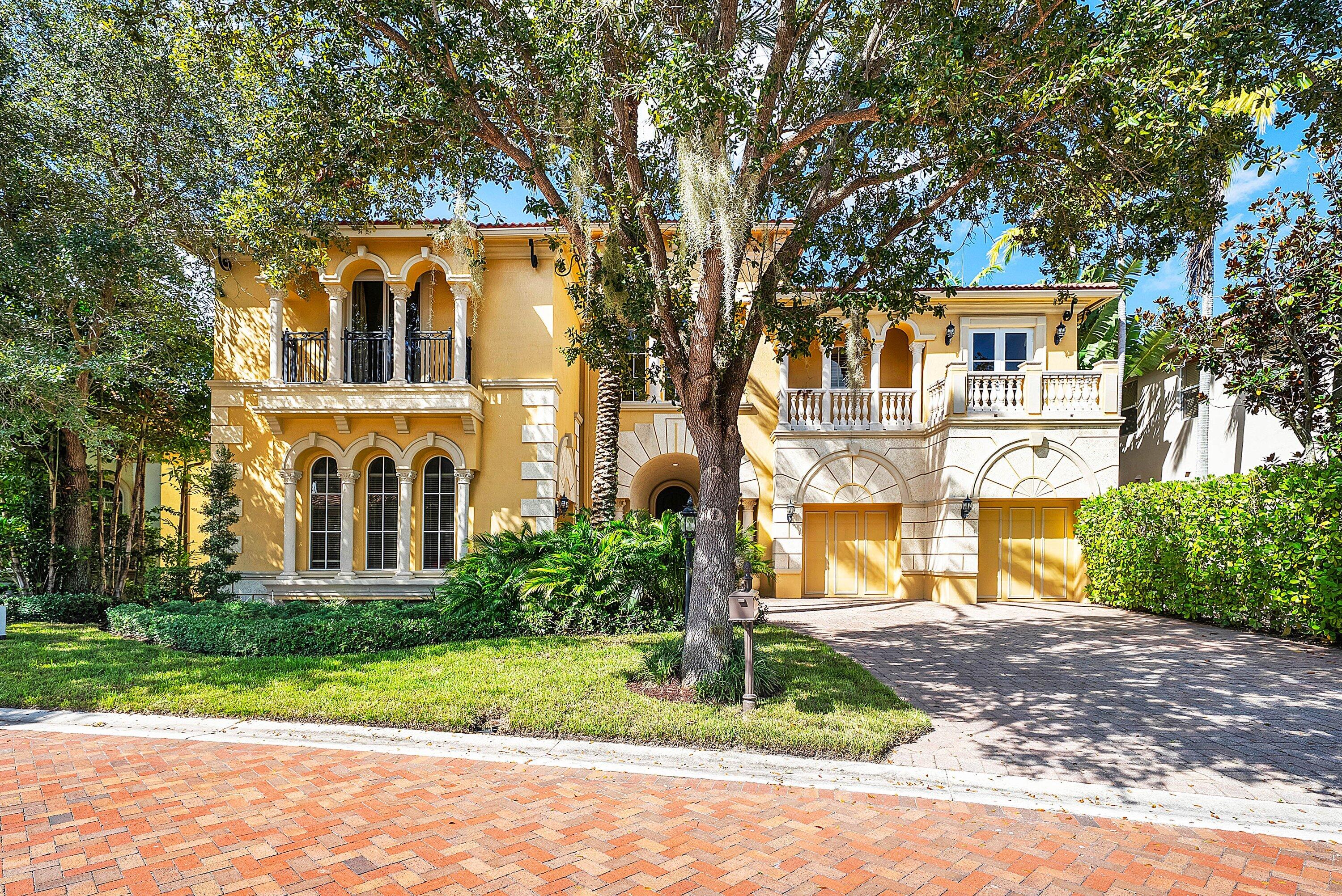 17387 Balaria Street Boca Raton, FL 33496 - Photo 60 of 65 front view of house with a yard