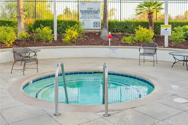 a view of a lake with a palm trees