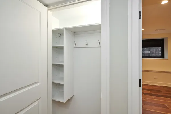 a view of walk in closet
