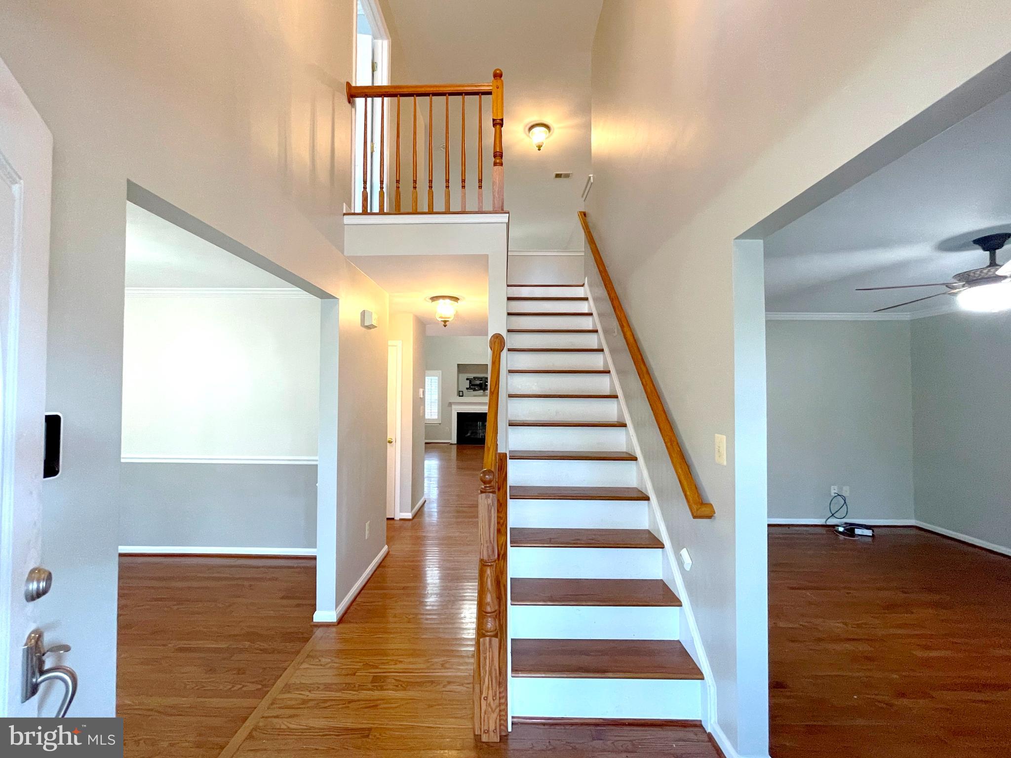 20871 Freedom Run Drive Lexington Park, MD 20653 - Photo 2 of 61 a view of a hallway with wooden floor and entryway
