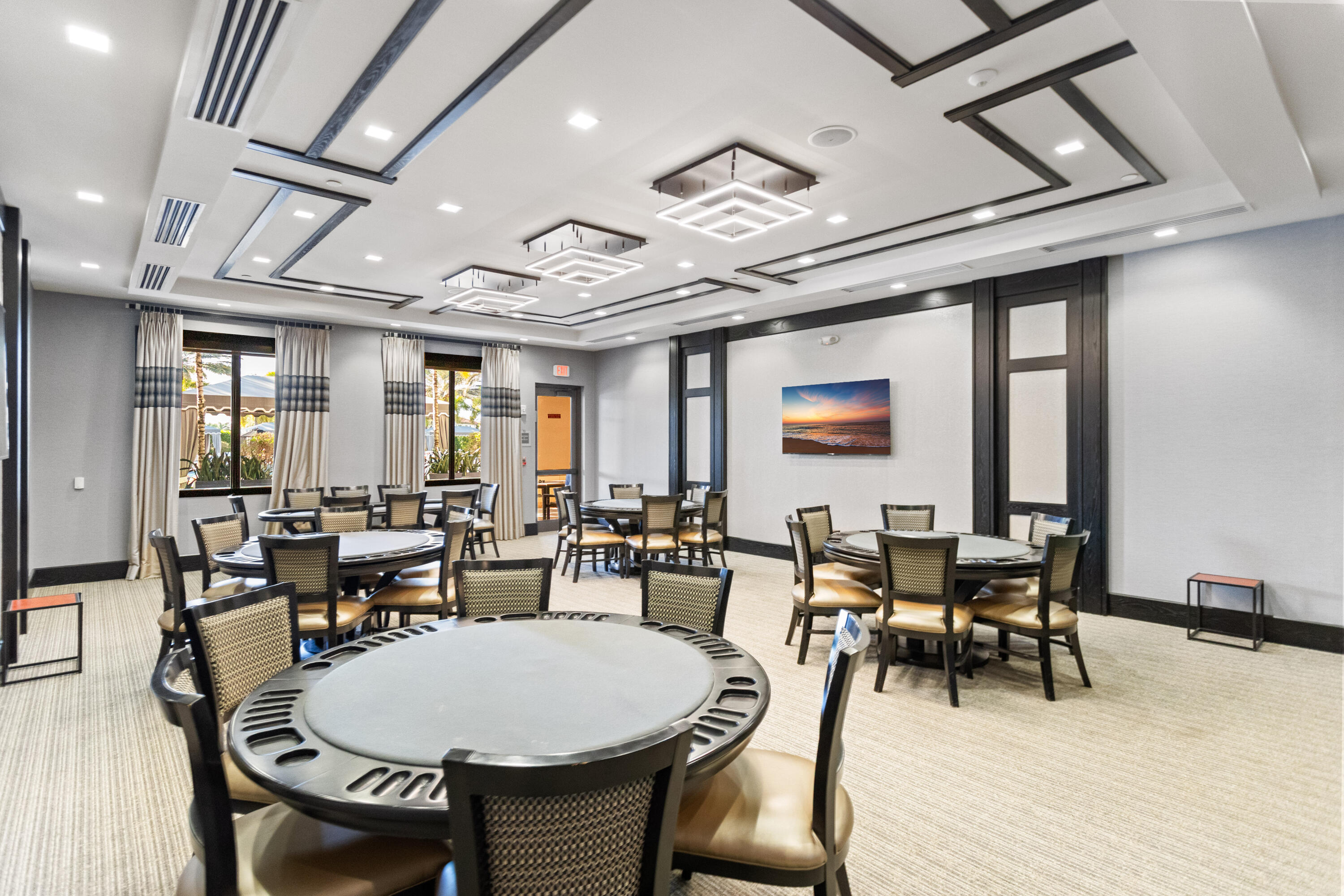 16743 Picardy Way Delray Beach, FL 33446 - Photo 60 of 79 a view of a dining room with furniture window and wooden floor