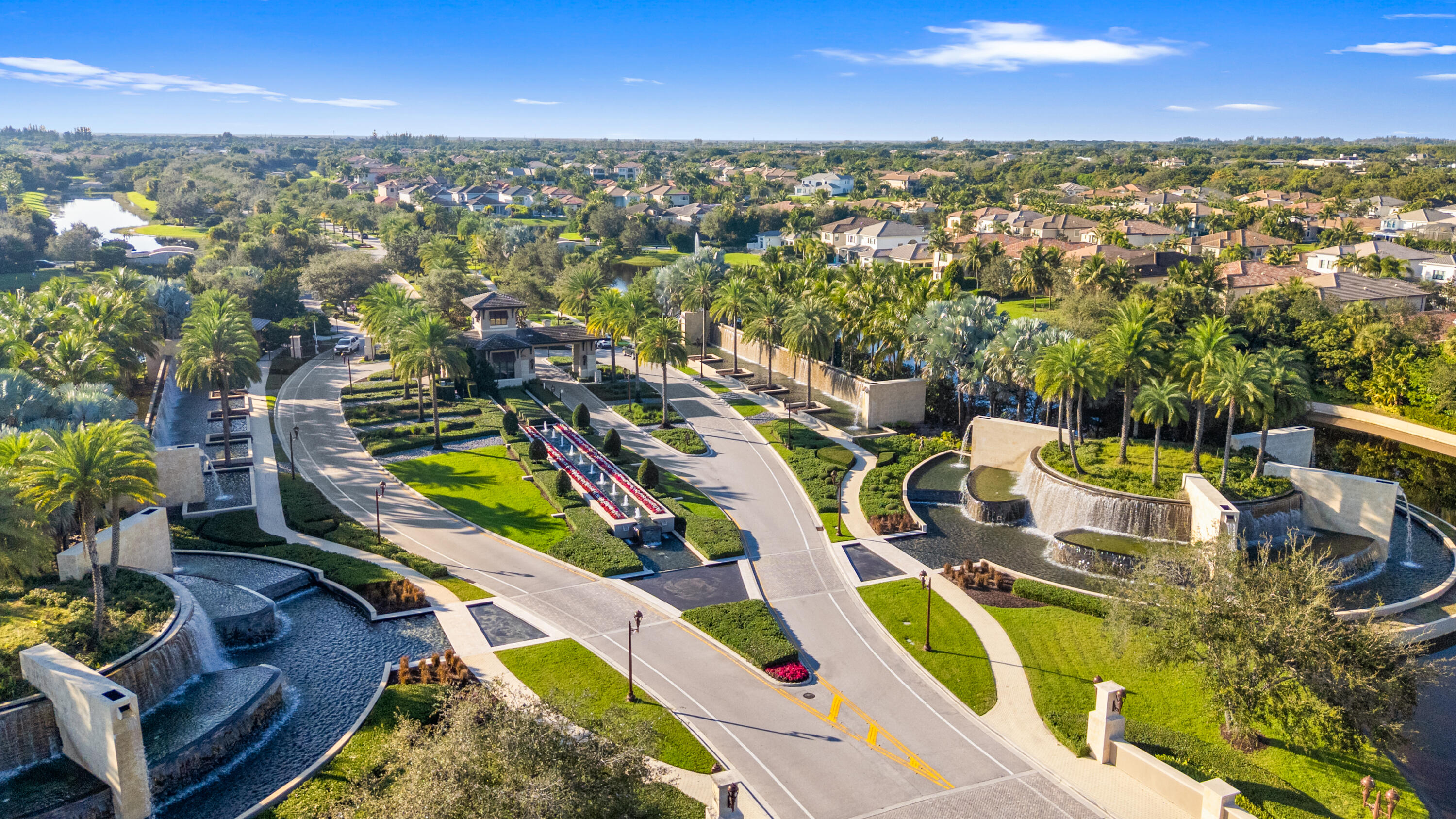 16743 Picardy Way Delray Beach, FL 33446 - Photo 73 of 79 an aerial view of residential houses with outdoor space