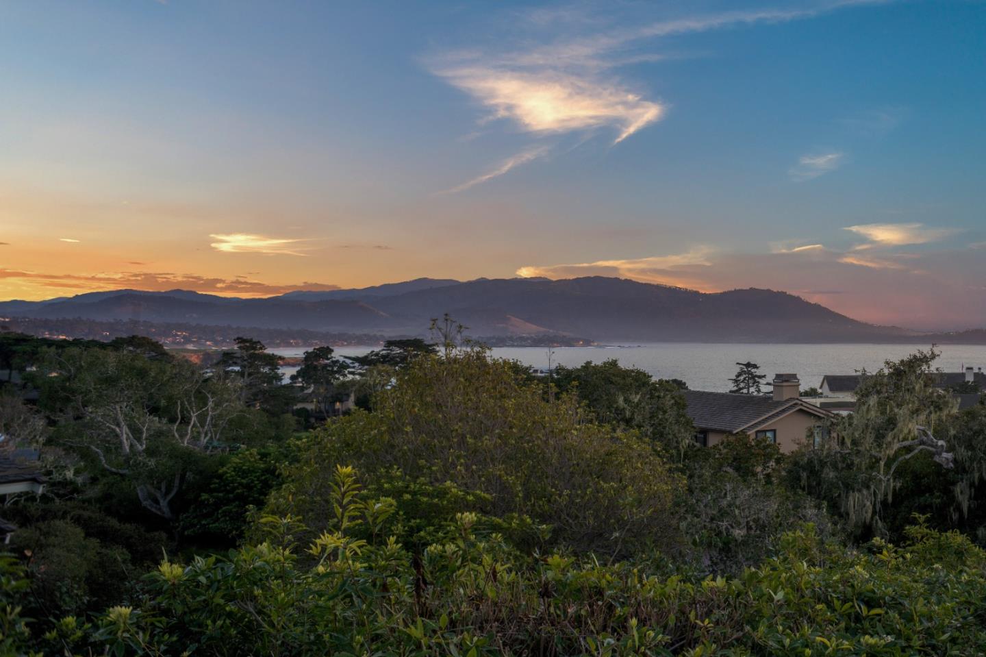 3307 17 Mile Drive, Unit 3 Pebble Beach, CA 93953 - Photo 33 of 42 a view of a lush green hillside and a building