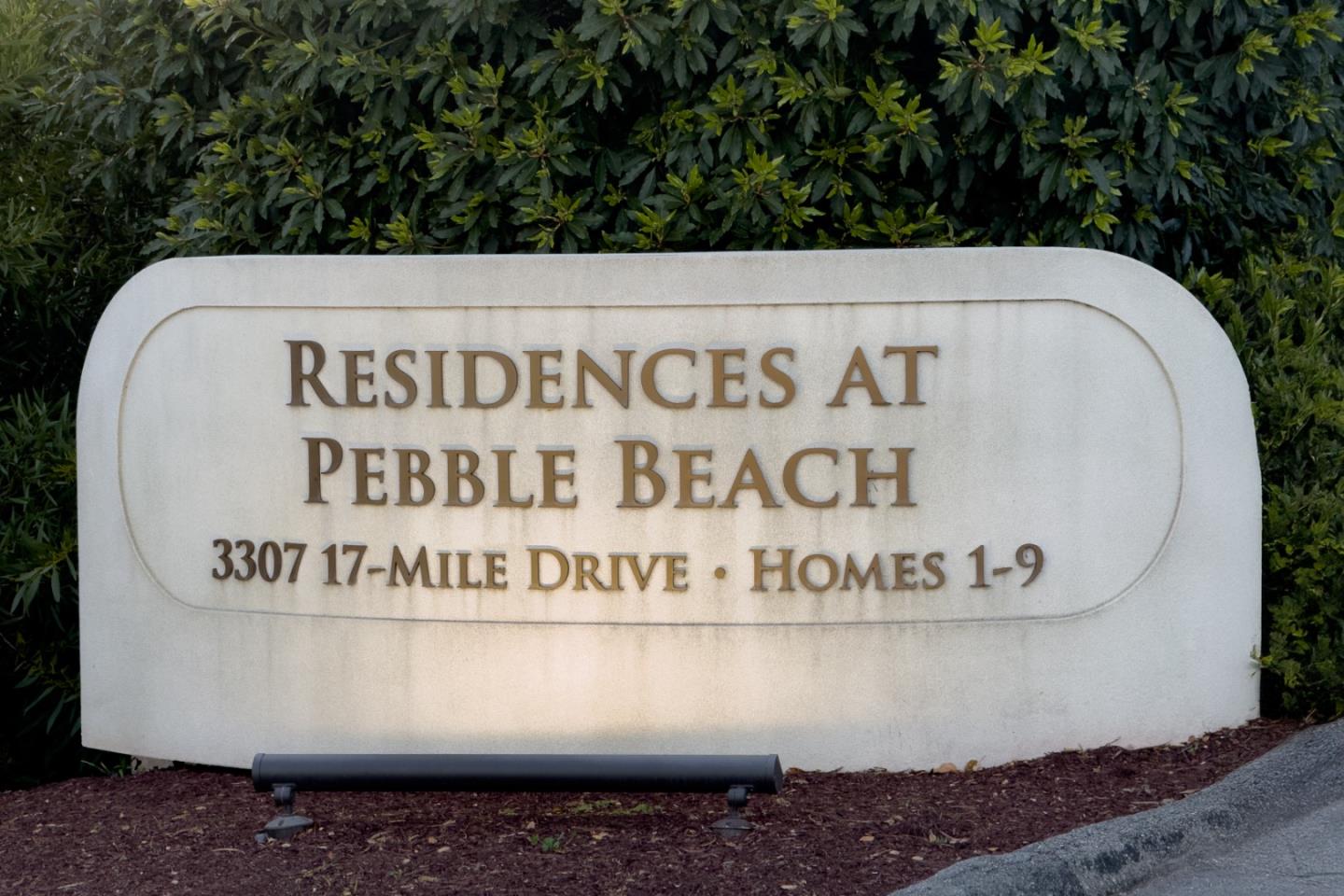 3307 17 Mile Drive, Unit 3 Pebble Beach, CA 93953 - Photo 41 of 42 a close up of a wall