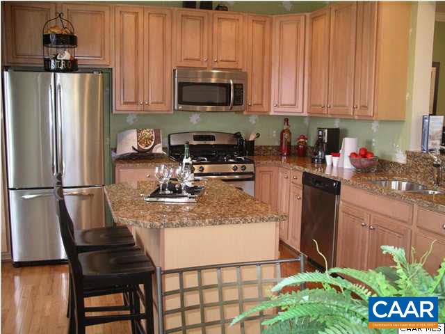 321 Rolkin Road Charlottesville, VA 22911 - Photo 10 of 25 Kitchen with Large Refrigerator and Granite Countertop