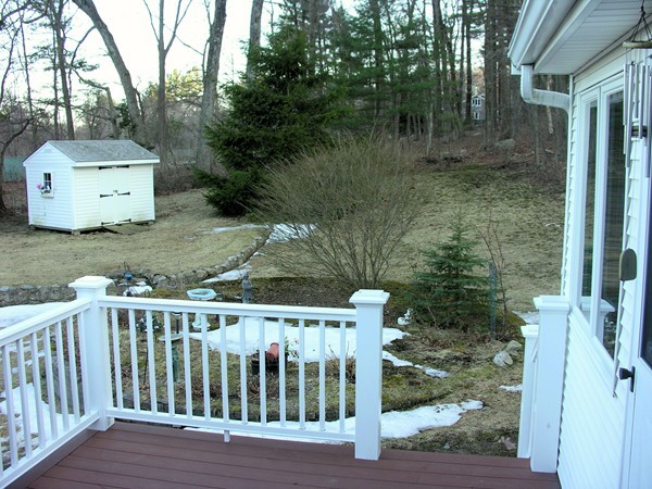 38 Indian Spring Road Ashland, MA 01721 - Photo 4 of 30 a view of a deck with a yard