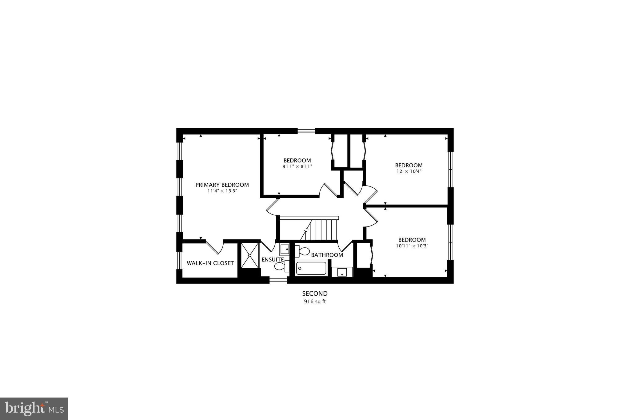 11718 Whittier Road Bowie, MD 20721 - Photo 69 of 70 Floorplan - 2nd Level