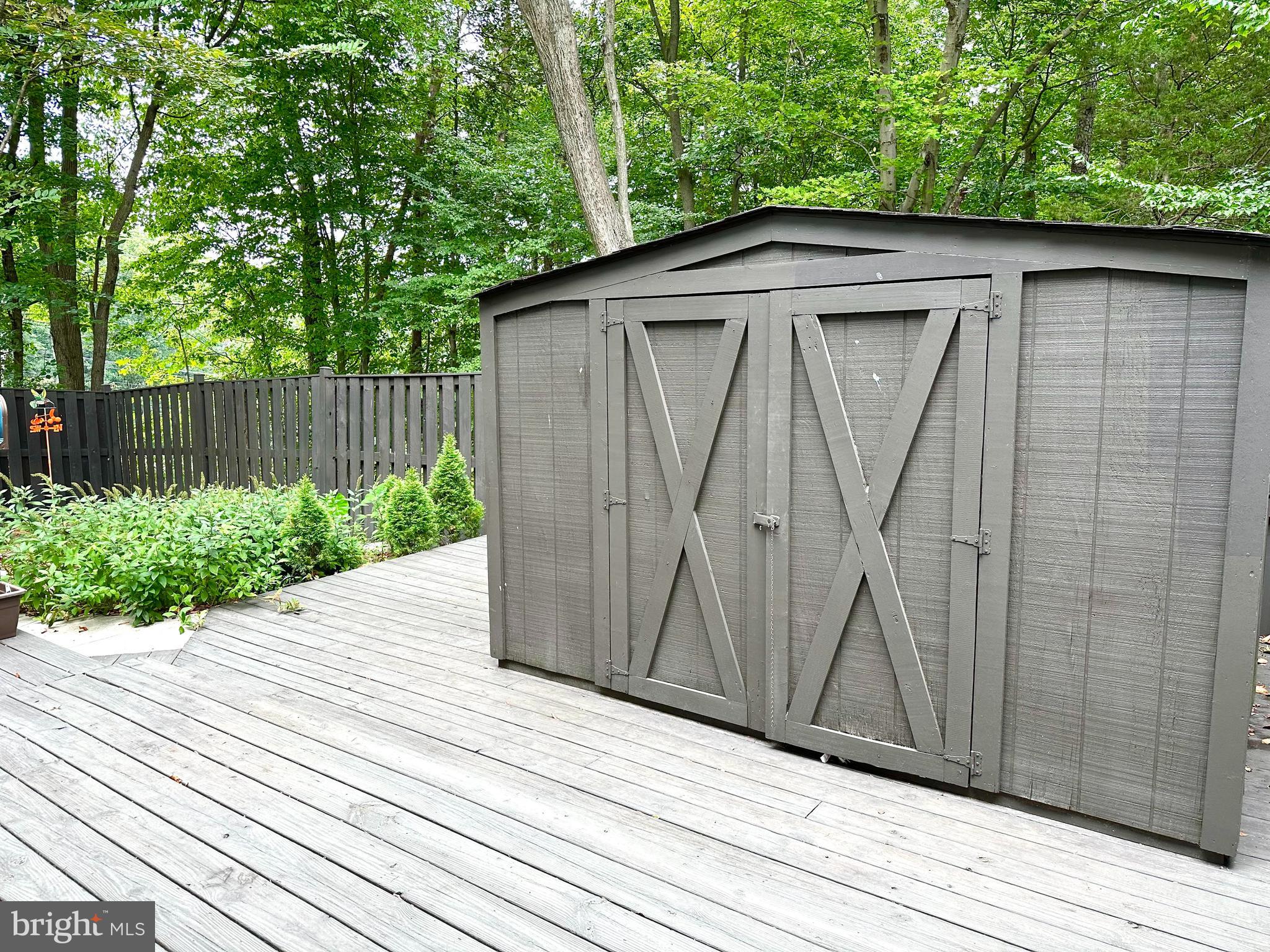 8301 Windfall Road Springfield, VA 22153 - Photo 16 of 27 a view of wooden door and outdoor space