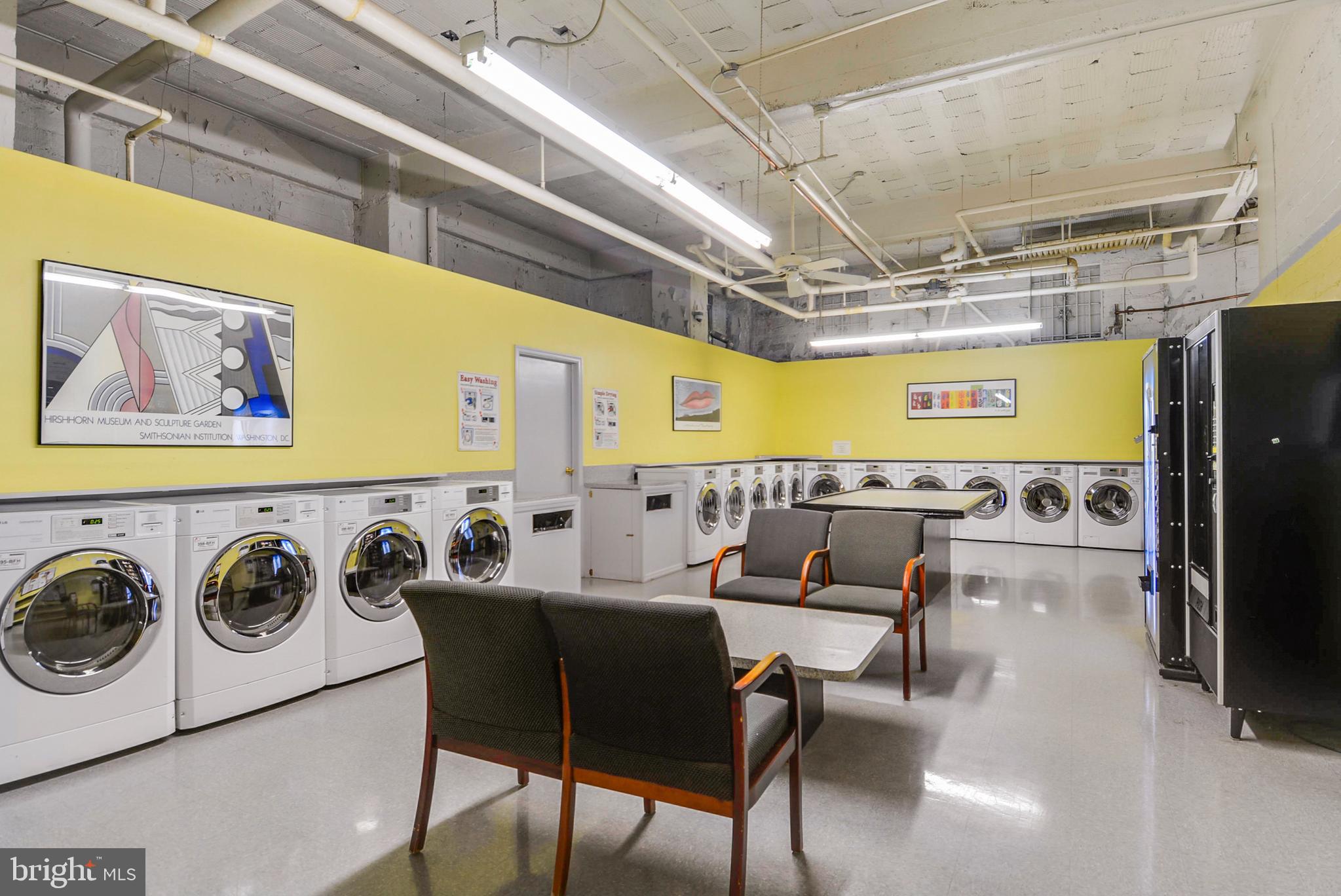 2032 Belmont Road Northwest, Unit 414 Washington, DC 20009 - Photo 25 of 31 Shared laundry space