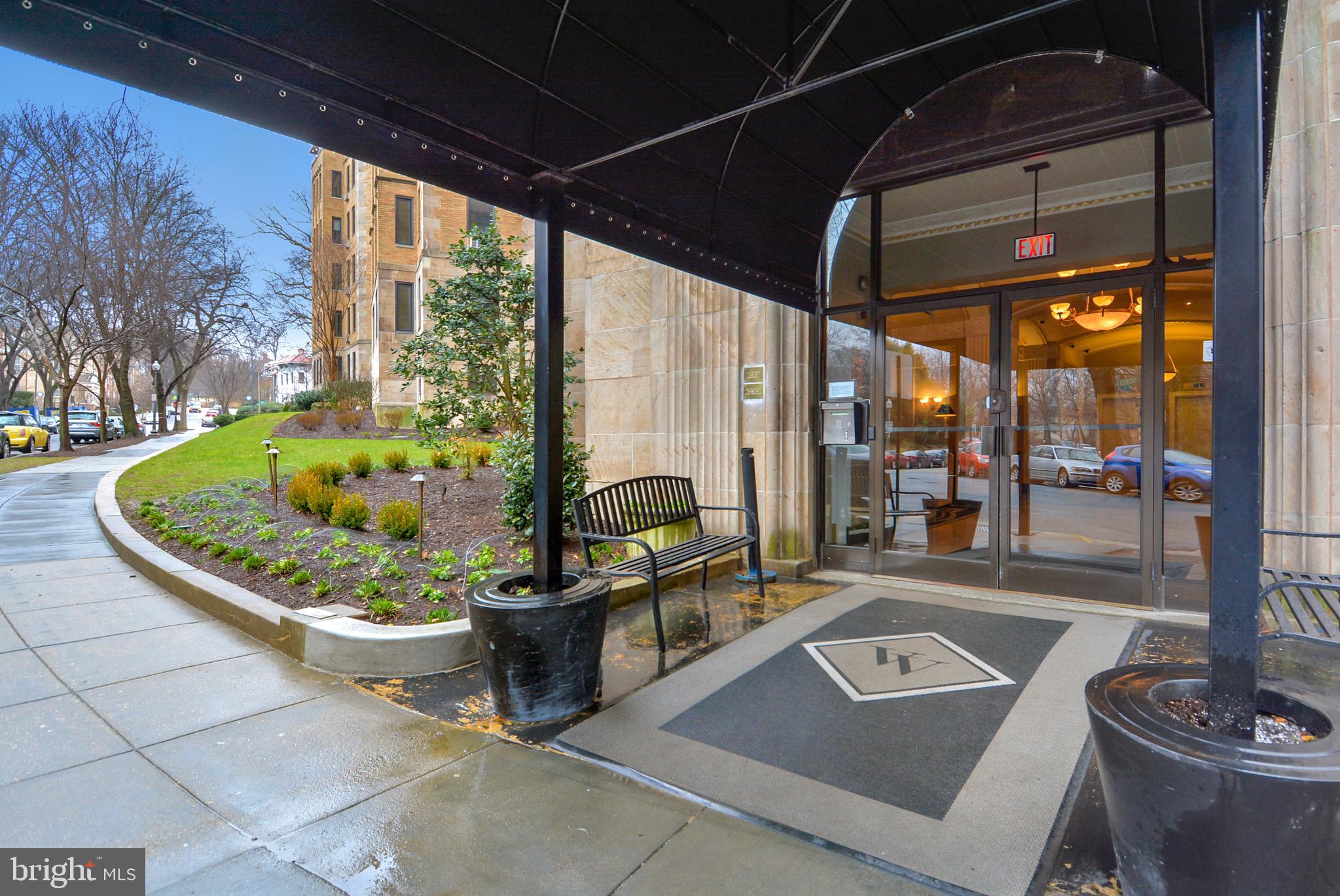 2032 Belmont Road Northwest, Unit 414 Washington, DC 20009 - Photo 4 of 31 Secure building entrance