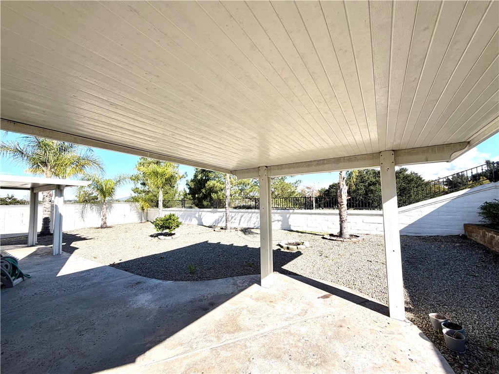 44836 Marge Place Temecula, CA 92592 - Photo 25 of 35 a view of a patio with a backyard