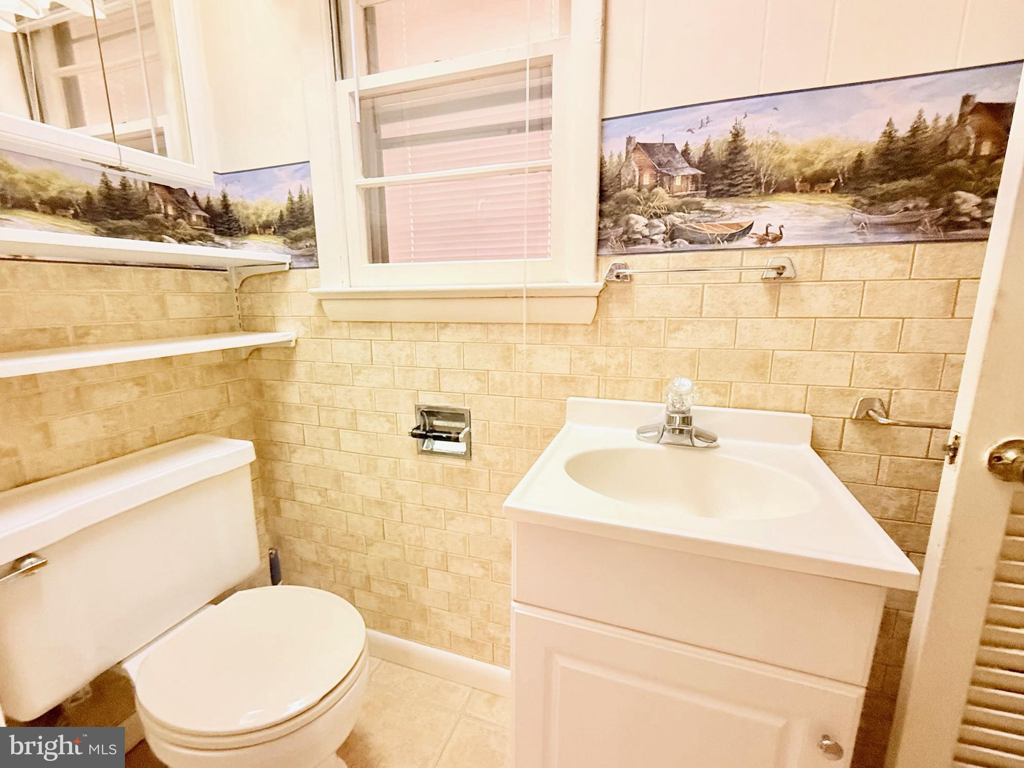 48724 Curleys Road Ridge, MD 20680 - Photo 30 of 44 a bathroom with a sink toilet and mirror