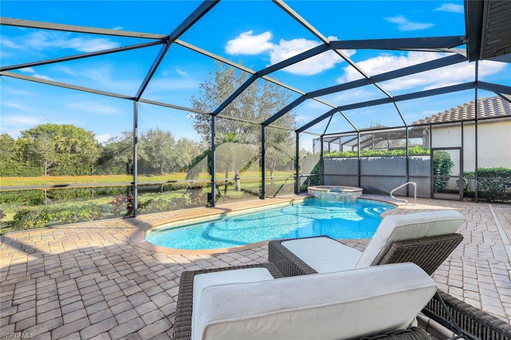 2806 Aviamar Circle Naples, FL 34114 - Photo 31 of 50 a view of yard with patio