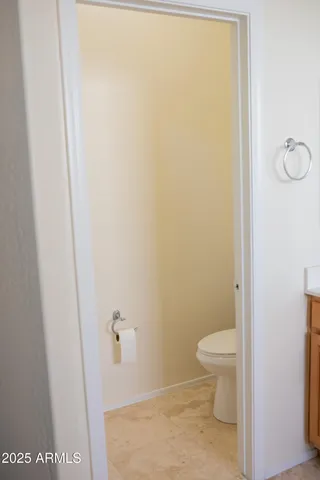 a bathroom view of a sink