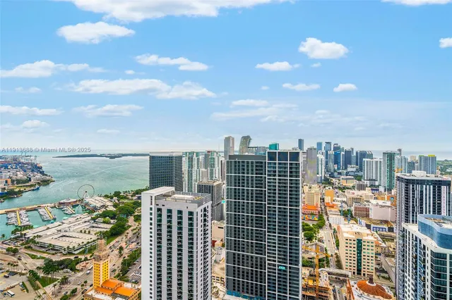 a view of balcony with city view