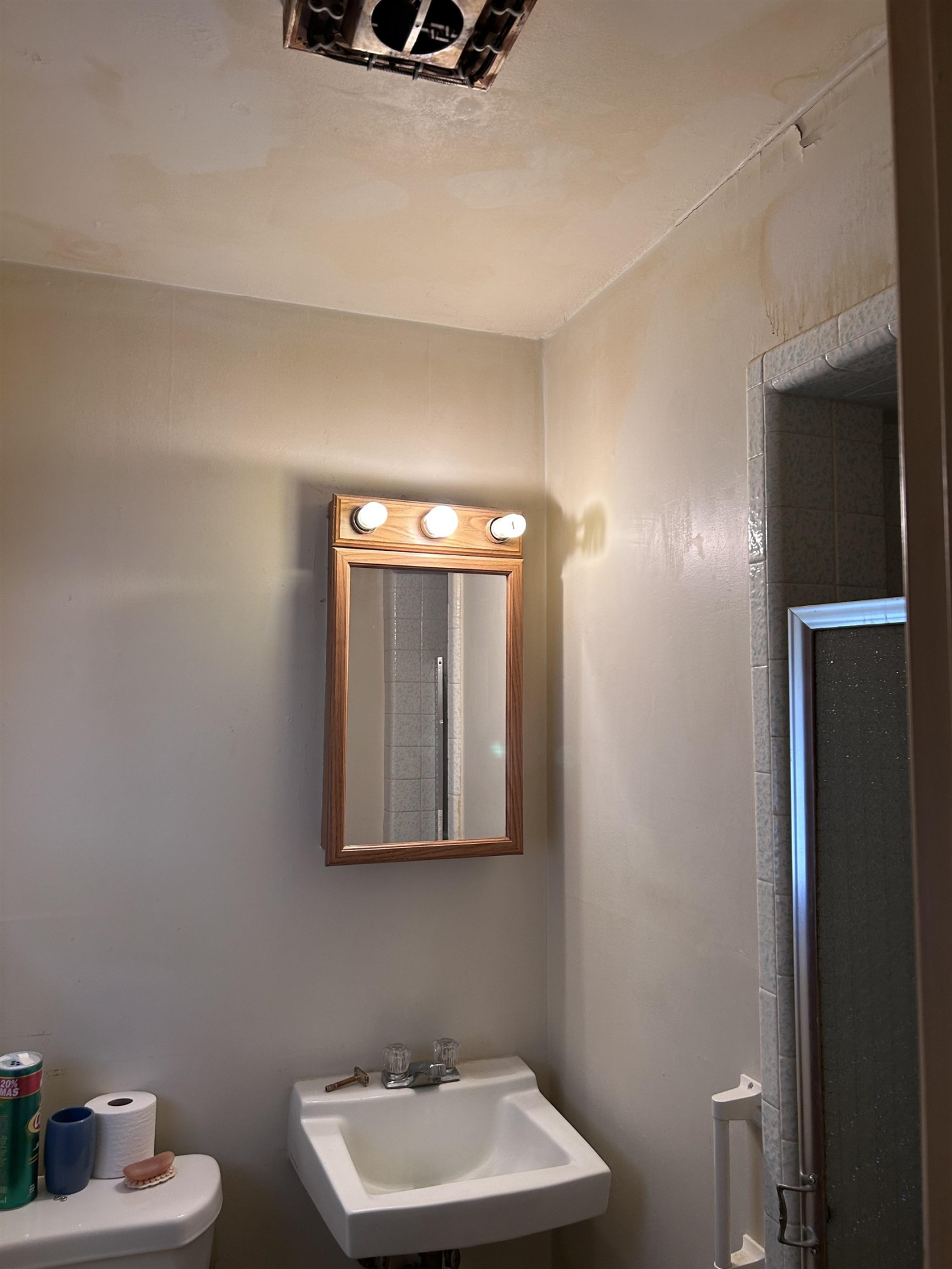 4145 Swannie Coble Road Snow Camp, NC 27349 - Photo 11 of 11 a bathroom with a toilet sink and mirror